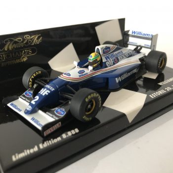 1994 Ayrton Senna | Williams Renault FW15 (Estoril) | 1:43 Minichamps Diecast Model Car - Image 3