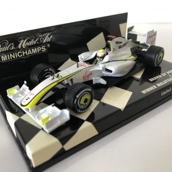 2009 Jenson Button | Brawn GP BGP001 (Malaysian GP)| 1:43 Minichamps F1 Model Car - Image 3