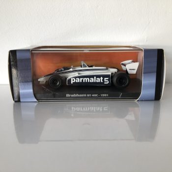 1981 Nelson Piquet - Brabham BT49C 1:43 Atlas Editions F1 Model - Image 2
