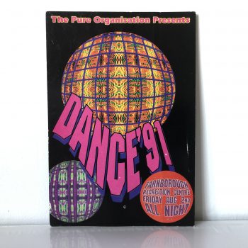 Dance ’91 – Friday August 2nd 1991 – Farnborough Recreation Centre