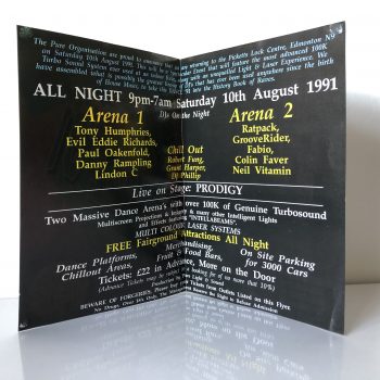 Dance ’91 – Saturday August 10th 1991 – Picketts Lock - Image 2