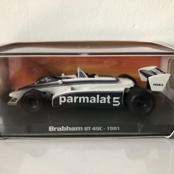 1981 Nelson Piquet - Brabham BT49C 1:43 Atlas Editions F1 Model - Image 2