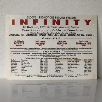INFINITY - THE DANCE HALL, 109 HIGH STREET, NEWMARKET, SUFFOLK - Image 3