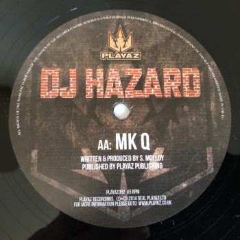 DJ Hazard - Bricks Don't Roll / Mk Q (12", Ltd) - Image 2
