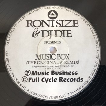 Roni Size & DJ Die - Music Box (The Original & Remix) (12")