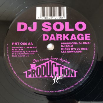 DJ Solo - Axis / Darkage (12") - Image 2