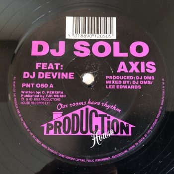 DJ Solo - Axis / Darkage (12")