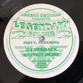 DJ Spinback / DJ Gwange - Legendary Volume 2 (12")