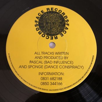 Pascal & Sponge - Raw Basics / Red Face (12")
