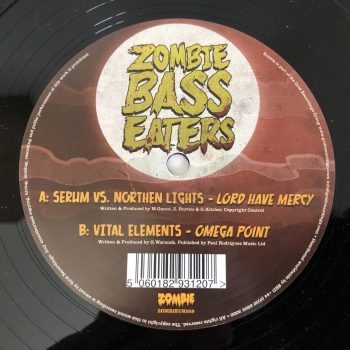 Serum vs. Northern Lights / Vital Elements - Zombie Bass Eaters - Album Sampler (12", Smplr)