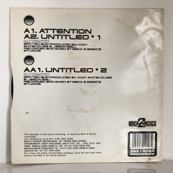 DJ Taktix - Attention (12") - Image 2