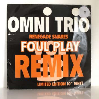 Omni Trio - Vol 3 - Renegade Snares (Foul Play Remix) (10", Ltd)
