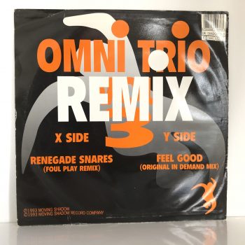 Omni Trio - Vol 3 - Renegade Snares (Foul Play Remix) (10", Ltd) - Image 2