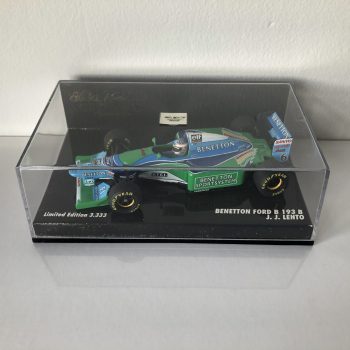 1993 J. J. Lehto | Benetton Renualt B193B | Minichamps 1:43 Scale Diecast Model - Image 4