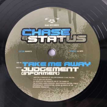 Chase & Status - Take Me Away / Judgement (Informer) (12")