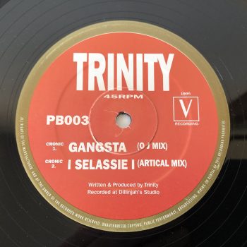 Trinity - Gangsta / I Selassie I (12")