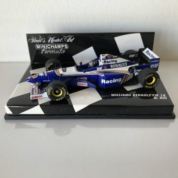 1996 Damon Hill | Williams Renault FW18 | 1:43 Minichamps Diecast F1 Model - Image 3