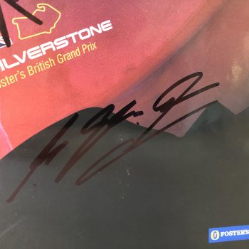 2004 British Grand Prix Race Programme Hand Signed By Michael Schumacher, Kimi Raikonnen and Jarno Trulli - Image 2