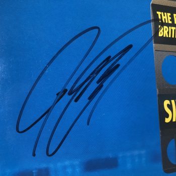 1997 British Grand Prix Race Programme Hand Signed By David Coulthard + Race Card - Image 2