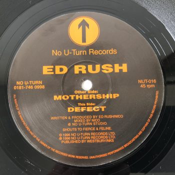Ed Rush - Mothership (12") - Image 2