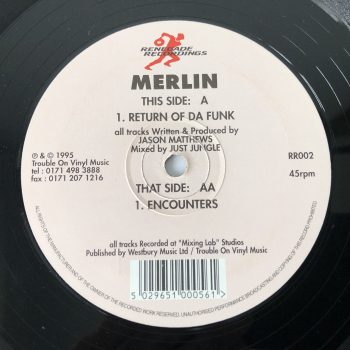Merlin - Return Of Da Funk / Encounters (12")