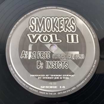 Smokey Joe & Tobi - Smokers Vol II (12")