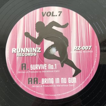 Marvellous Cain - Vol. 7 - Survive No.1 / Bring In Nu Gun (12")
