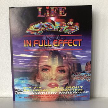 Life Utopia - The Sanctuary - 13th May 1995 - Vintage Rave Flyer