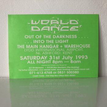 World Dance - 31st July 1993 - Lydd Airport