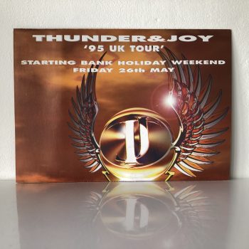 Thunder and Joy - 26th May 1995 - Lazerdrome