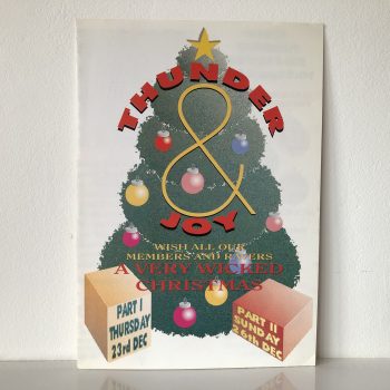 Thunder and Joy - 23rd and 26th December 1993 - The Raw Club, London