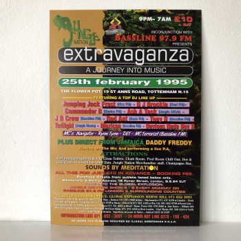 Jungle Nation - Friday 25th February 1995 - The Flower Pot, Tottenham - Image 2