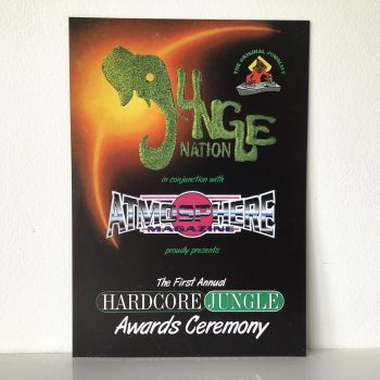 Jungle Nation - The First Annual Hardcore Jungle Awards Ceremony - Flyer