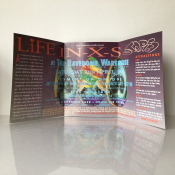 Life / Utopia (IN-X-S) - 2nd April 1994 - Rave Dome in Hounslow - Image 2