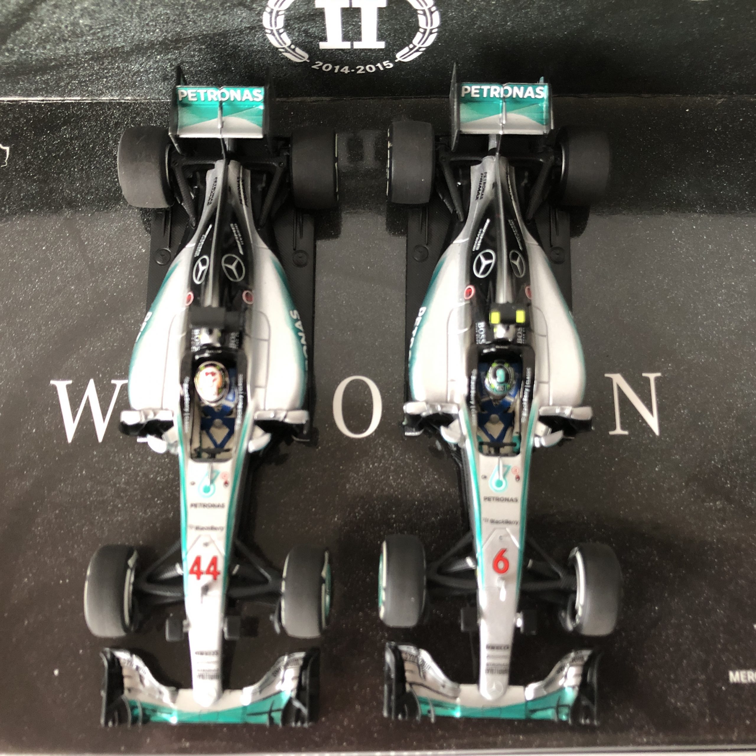 2015 Lewis Hamilton & Nico Rosberg | Mercedes AMG Petronas W06