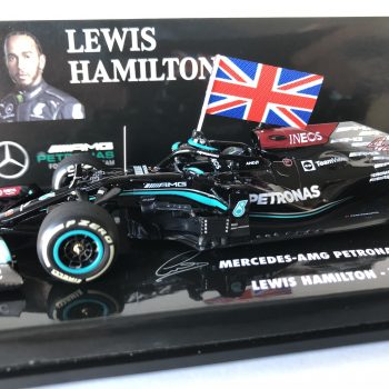 2021 Lewis Hamilton | Mercedes AMG Petronas W12 E Performance | Minichamps Diecast 1:43 | Winner British GP - Image 4