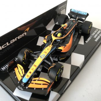 2022 Lando Norris | McLaren F1 Team MCL36 | Minichamps Resin 1:43 | Bahrain GP