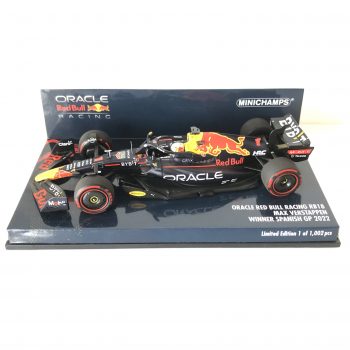 2022 Max Verstappen | Oracle Red Bull Racing RB18 | Minichamps Resin 1:43 Scale | Winner Spanish GP - Image 2