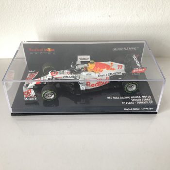 2021 Sergio Perez | Red Bull Racing Honda RB16B | Minichamps Diecast 1:43 Scale | 3rd Place Turkish GP - Image 4