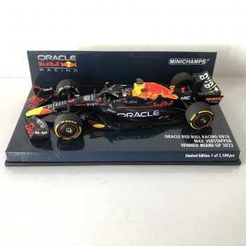 2022 Max Verstappen | Oracle Red Bull Racing RB18 | Minichamps Resin 1:43 Scale | Winner Miami GP - Image 3