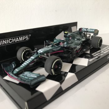 2021 Sebastian Vettel | Aston Martin Cognizant Formula One Team AMR21 | Minichamps Diecast 1:43 Scale | Monaco GP - Image 2