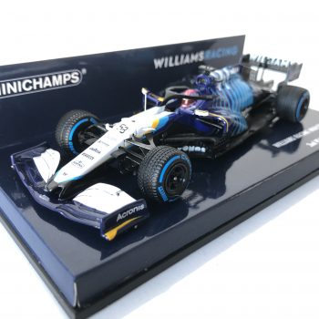 2021 George Russell | Williams Racing Mercedes FW43B | Minichamps Resin 1:43 | 2nd Place Belgian GP - Image 2