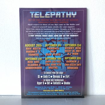 Club Telepathy - Every Friday - The Wax - Temple Mills Lane E15 - Image 2