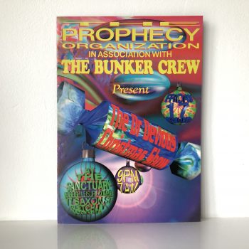 The Dr Devious Christmas Show - The Sanctuary - December 17th 1993 - Vintage Rave Flyer