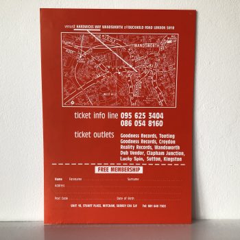 Wide Awake Club - The Quazer - Boxing Day - Vintage Rave Flyer - Image 2