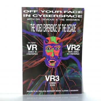 Dr Devious and the Wisemen  - VR Dance in Cyberspace - Merchandise Flyer