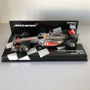 2011 Lewis Hamilton | Vodafone Mclaren Mercedes MP4-26 | 1:43 Minichamps F1 Model - Image 3