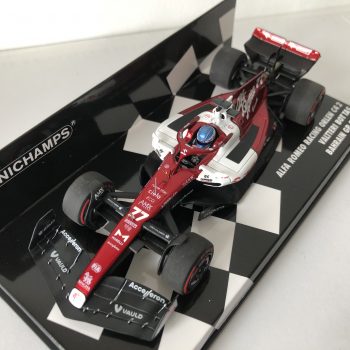 2022 Valtteri Bottas | Alfa Romeo Racing Orlen C42 | Minichamps Resin 1:43 | Bahrain GP