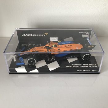 2021 Lando Norris | McLaren F1 Team MCL35M | Minichamps Resin 1:43 | Italian GP - Image 4