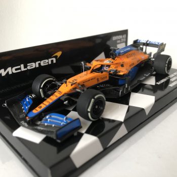 2021 Daniel Ricciardo | McLaren F1 Team MCL35M | Minichamps Resin 1:43 | Winner Italian GP - Image 2